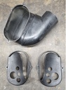 Coude ventilation et grille habitacle