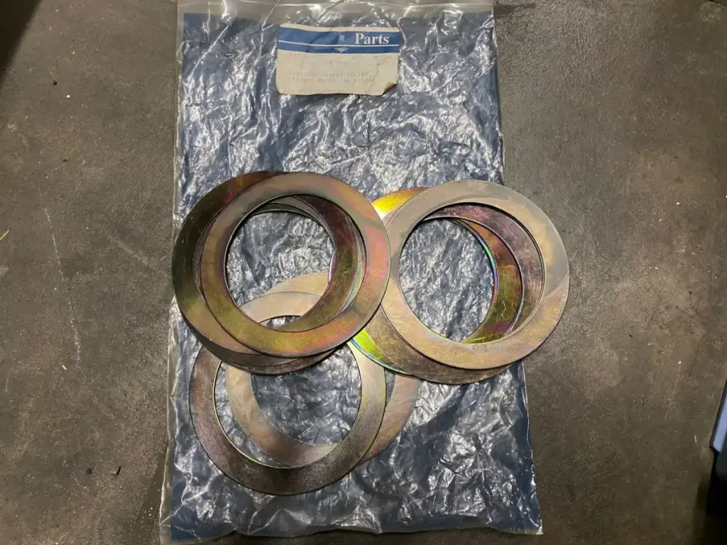 Ressort de réglage de la rondelle suspension arrière 
