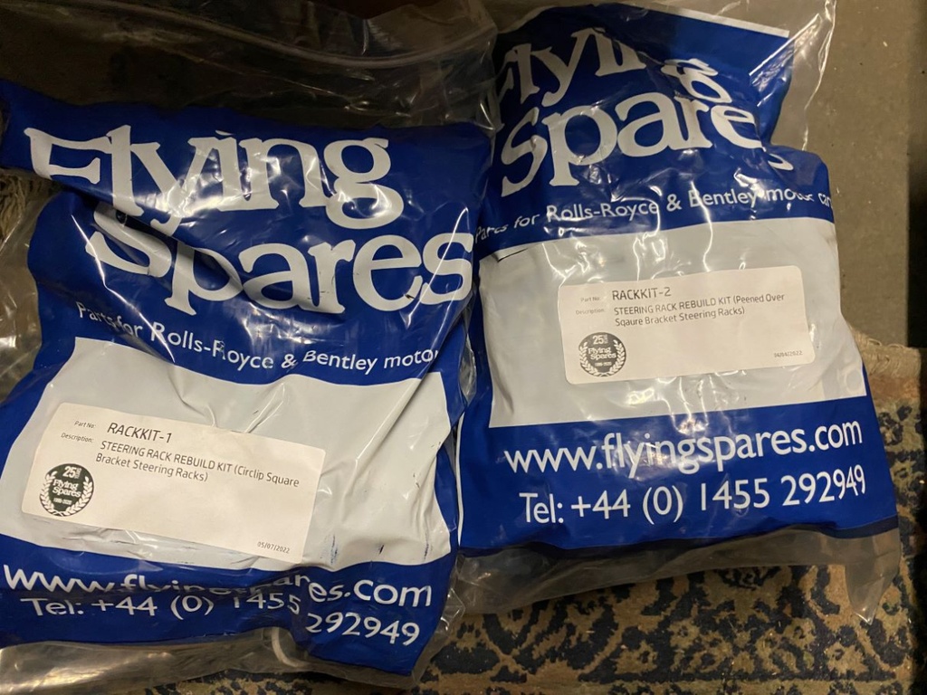 kit complet pour réviser une crémaillère de direction à support carré 