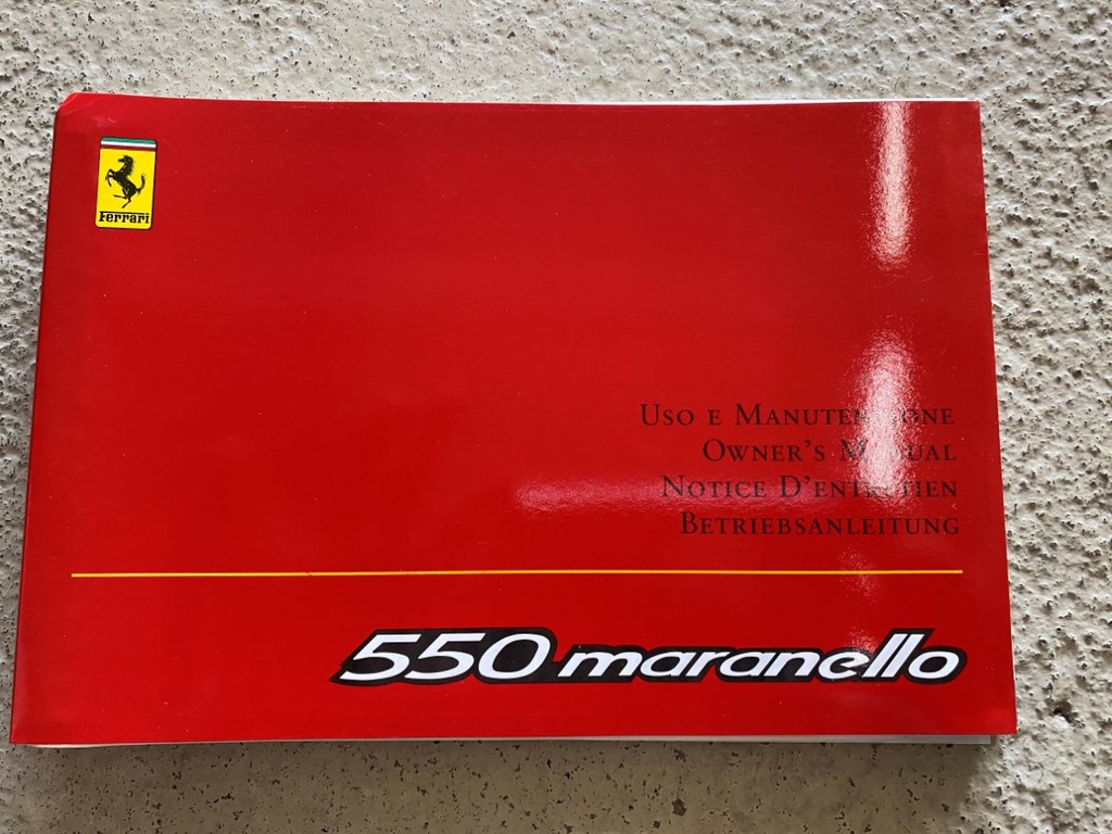 Instruction Book, (Manuel d'utilisation ) Original