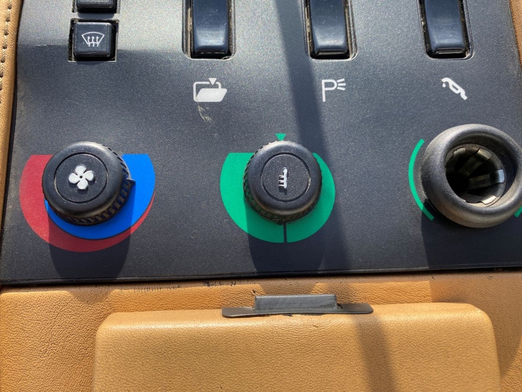 Coupé & Cabrio Commutateur de vitesse CA + Bouton de ventilateur 