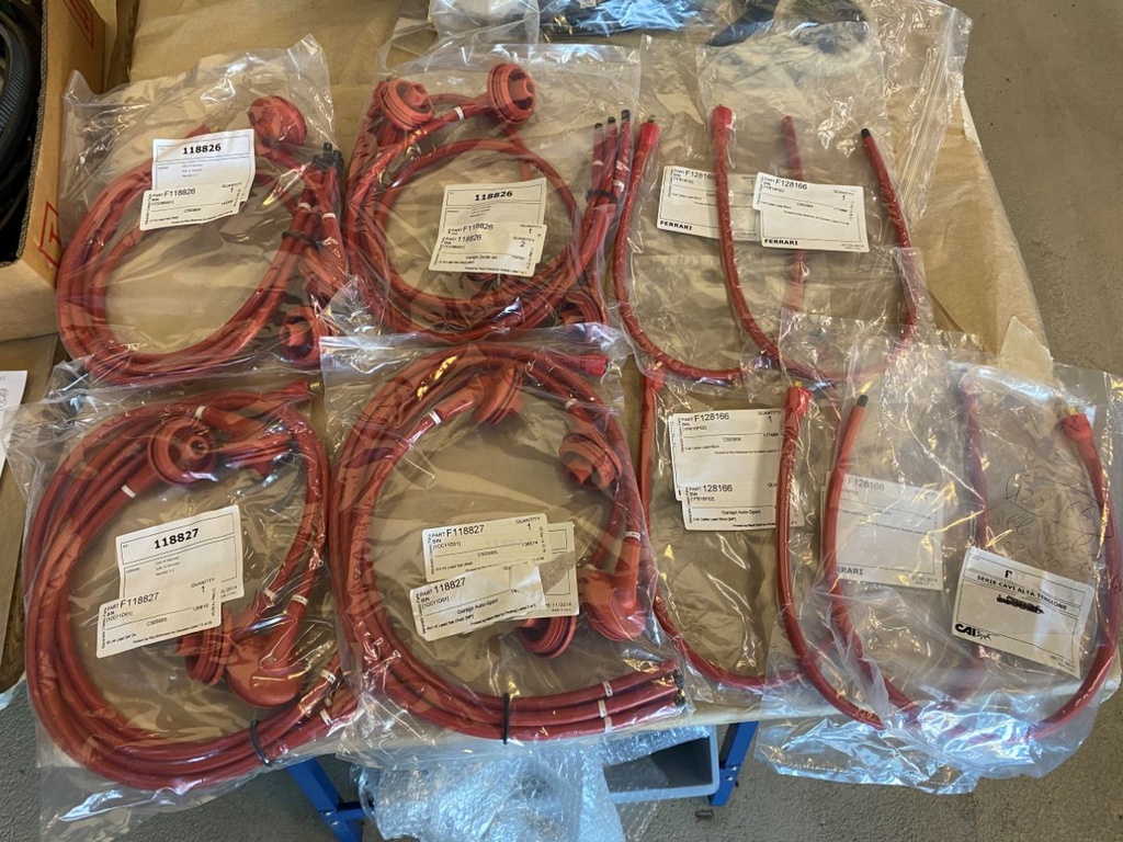 Set câbles d'allumage LH & RH + Câble de bobine 65cm