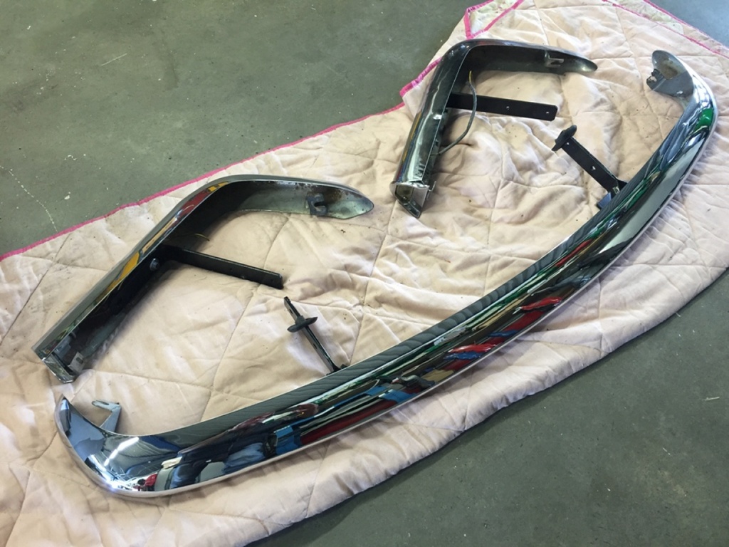  Pare-choc Av & Arr chromé (Originaux)