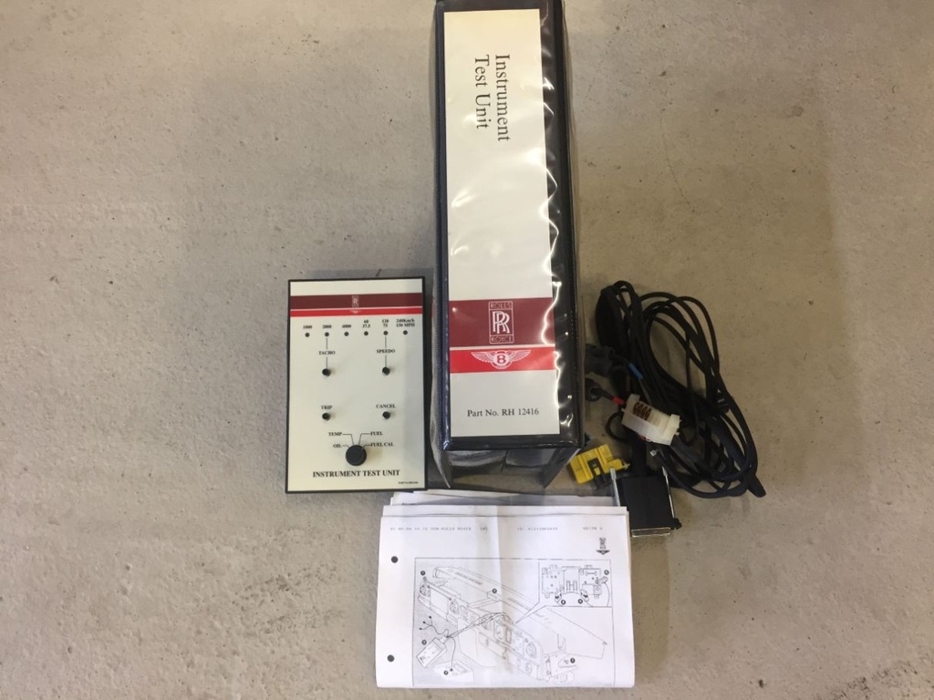 Unité d'essai instruments Authentique