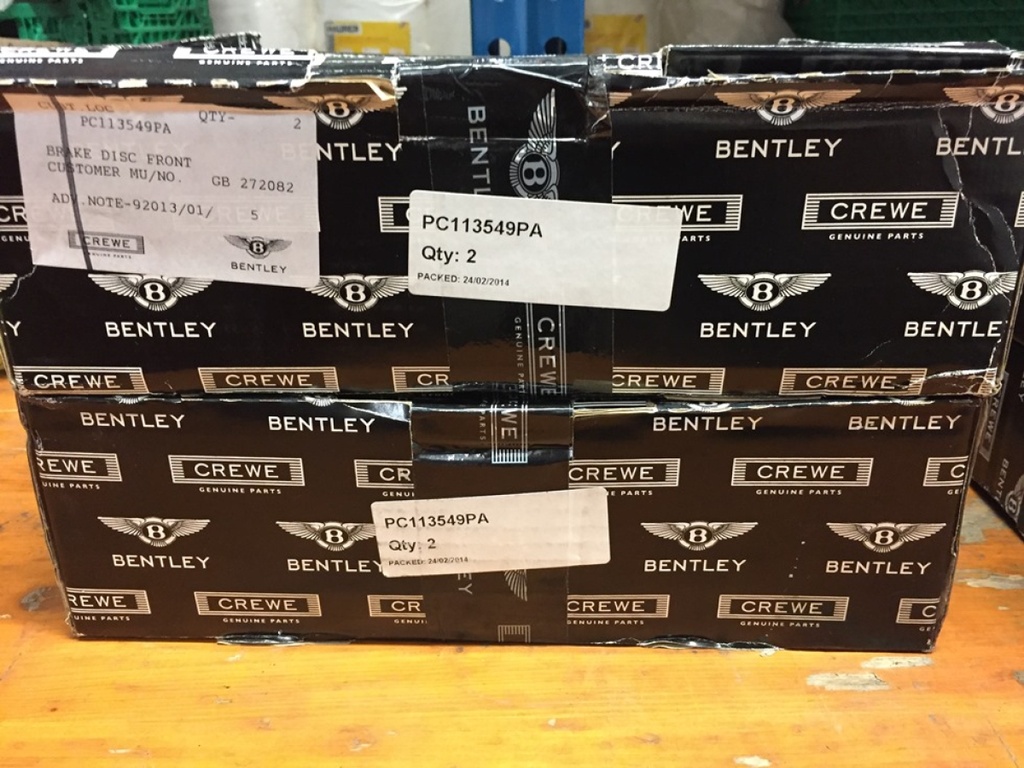 Disque de frein avant (2x)