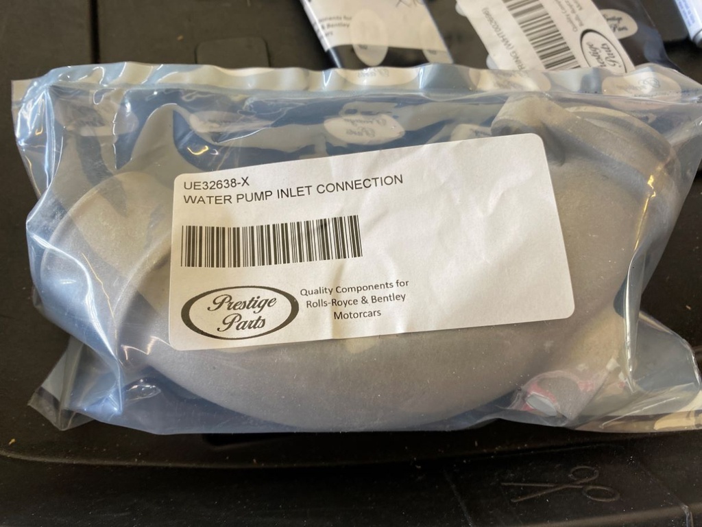 Pompe coudé à liquide de refroidissement + joint torique