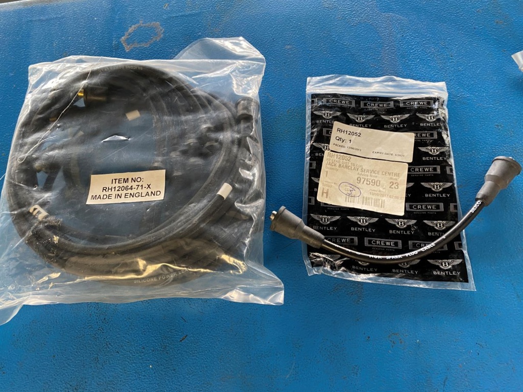 Ensemble de 9 fils d’allumages, avec fil de la bobine d’allumage au distributeur 