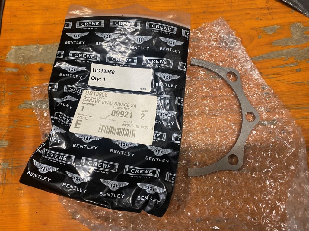 Rondelle fendue pour ajuster le boîtier du roulement "0,120 " 