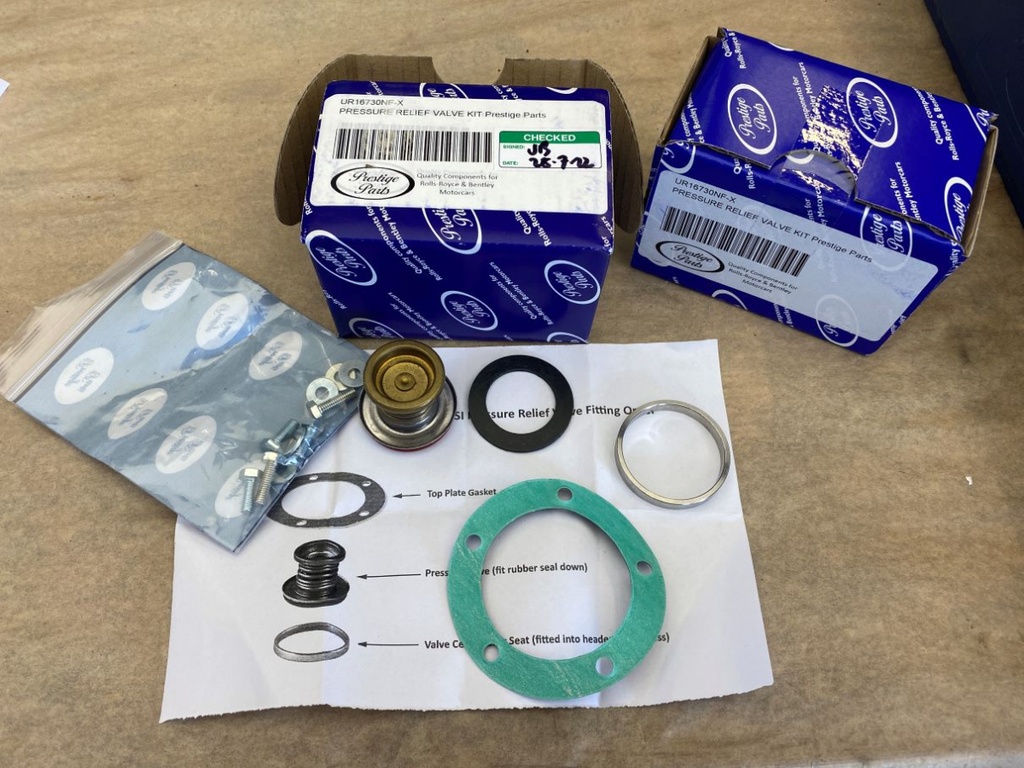 Type Kit de remplacement de soupapes vase d'expansion de refroidissement ( 15psi) 