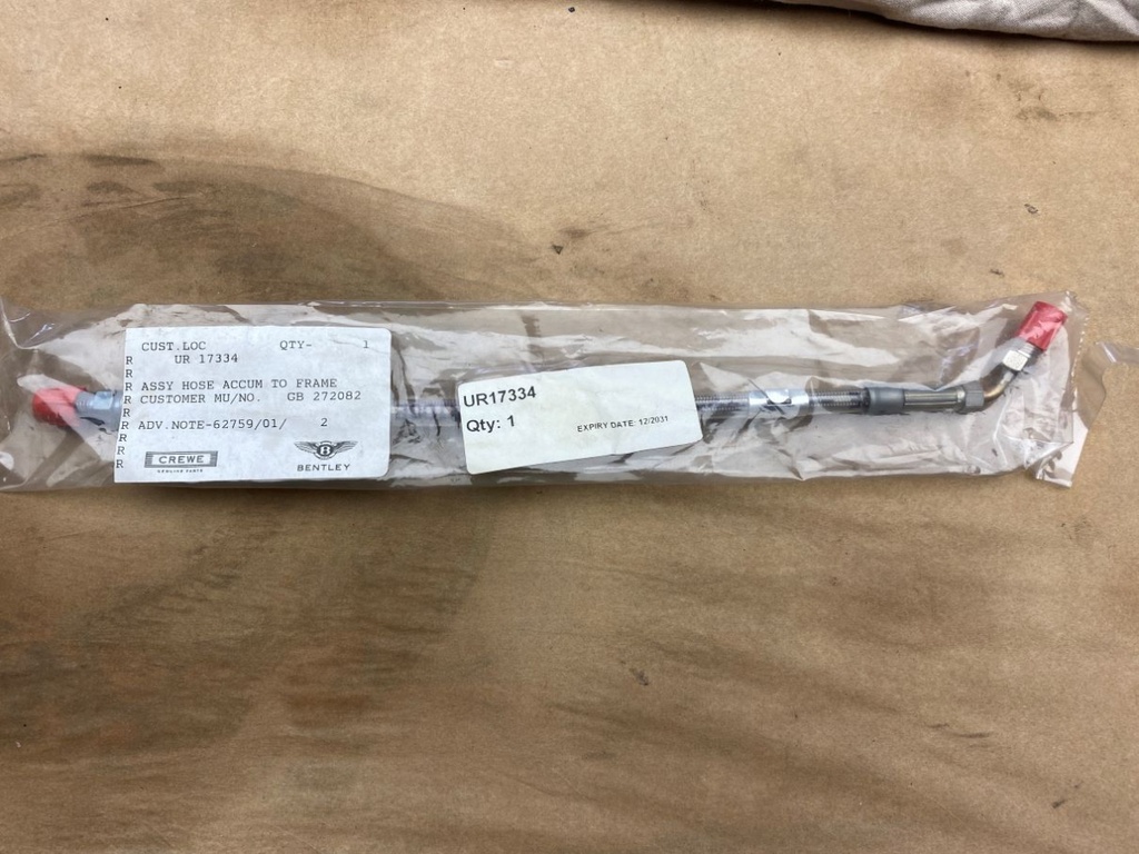  Tuyau de frein pour accumulateur de frein avant à corps 