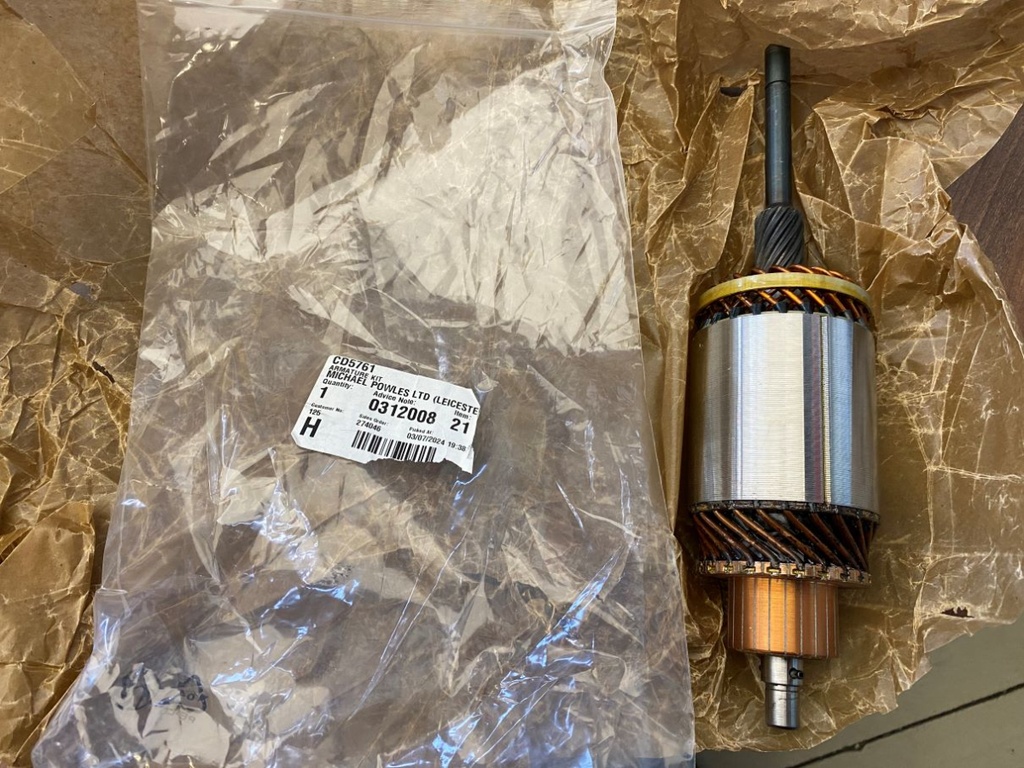 Kit d'armature démareur 