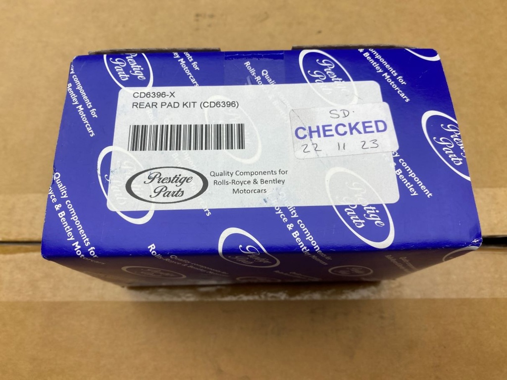  Plaquettes de frein Arrière Ferodo authentiques avec goupilles, ressorts et clips de rechange. 