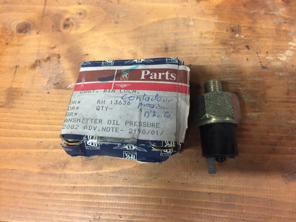 Transmetteur de pression d'huile