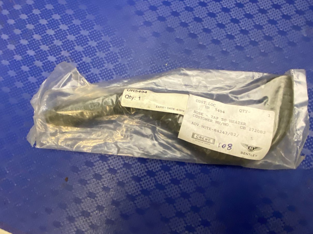 Tuyau du robinet d'eau de chauffage à tuyau d'aspiration 