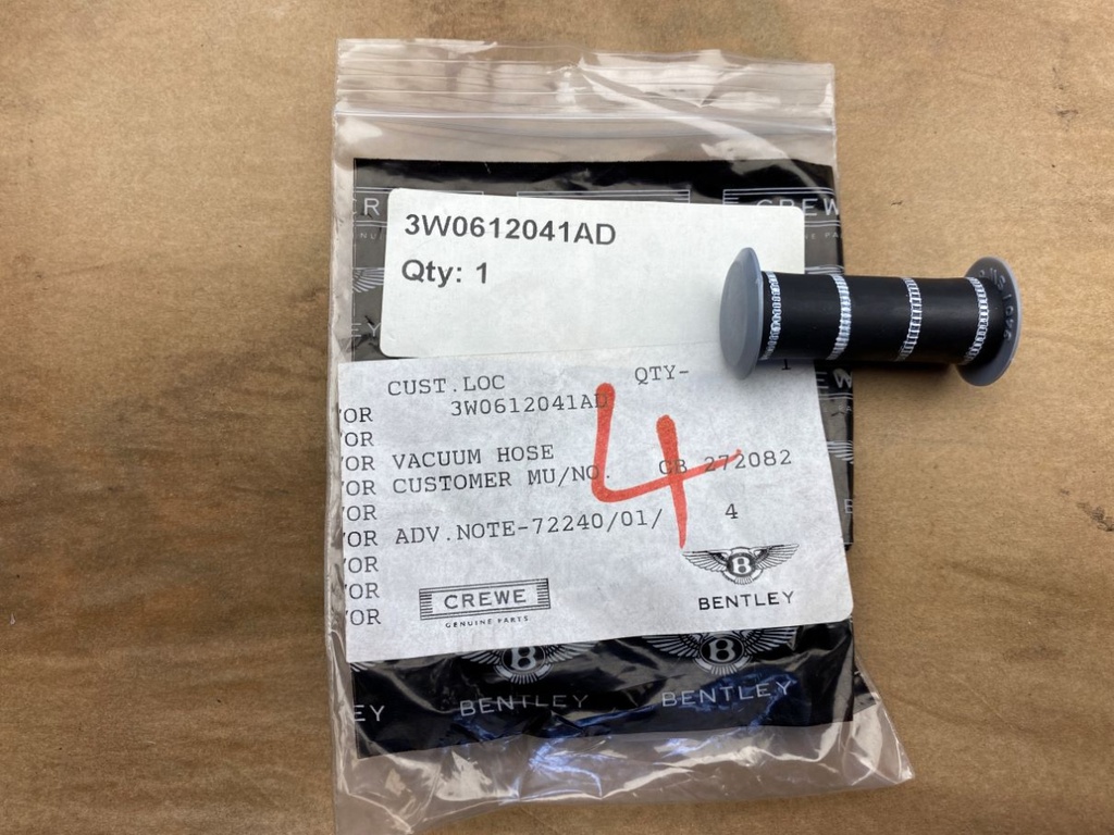 Tuyau d'aspiration électrovanne 