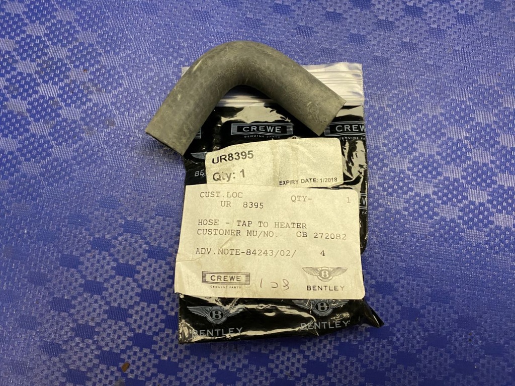 Tuyau de chauffage chauffage au tuyau de retour. 
