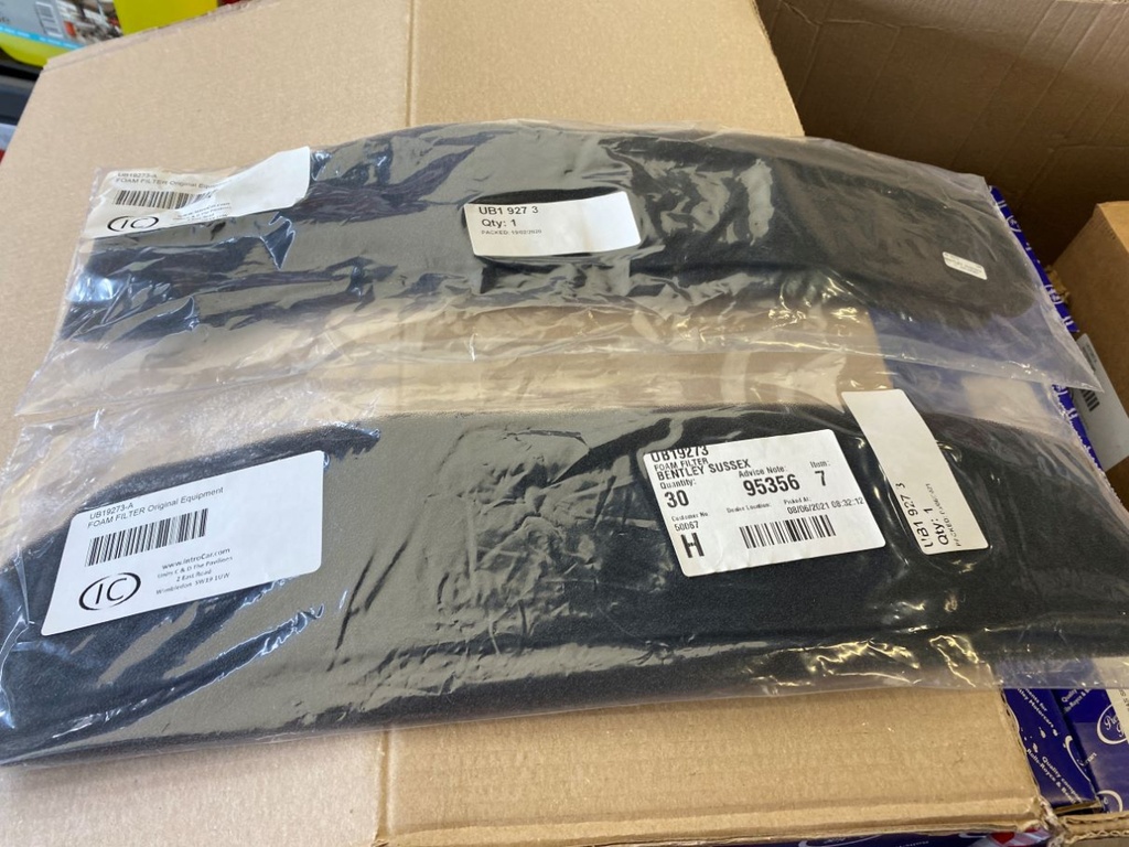 Filtre d'admission d'air en mousse (pollen) 