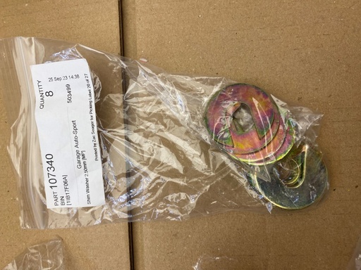 Rondelle de cale 2.50mm