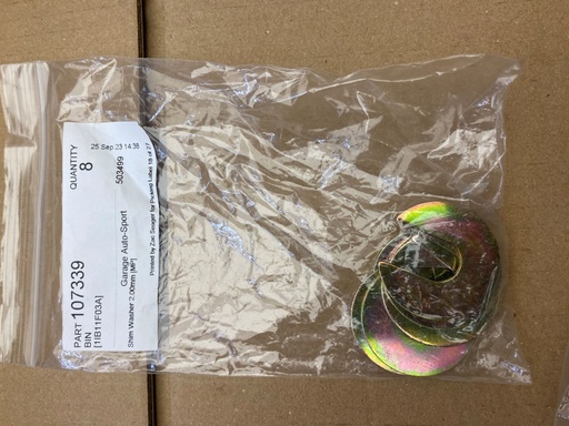 Rondelle de cale 2.00mm 