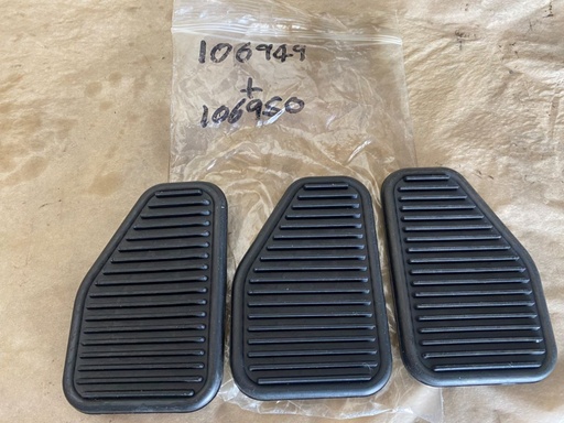 Caoutchouc de pédale embrayage+ freinage 