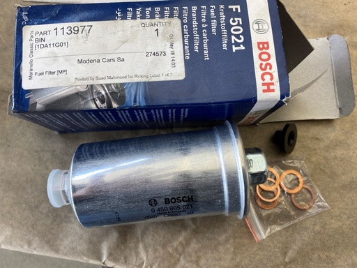 2x Filtre à carburant 