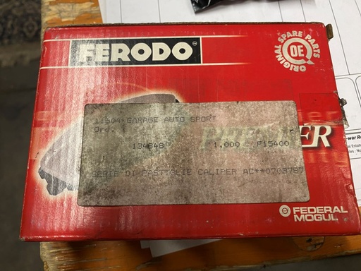  Jeu de plaquettes de frein avant 