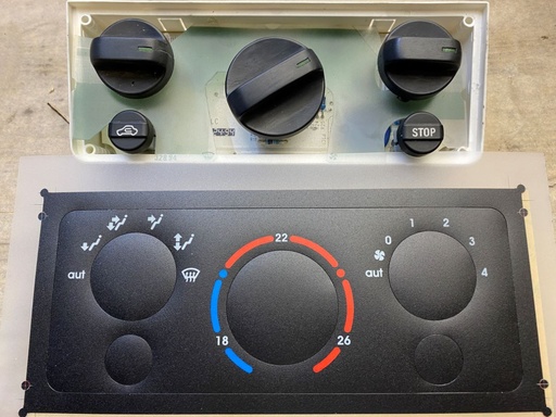 Panneau de Commande de Climatisation LHD