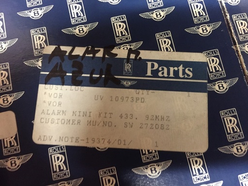 ALARM MINI KIT 433. 92MHZ