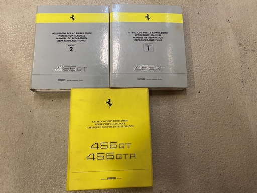  Manuel de réparation 1+2 - Catalogue de pièces de rechange - Manuel technique , Notice d'entretien, en italien, anglais, français et allemand