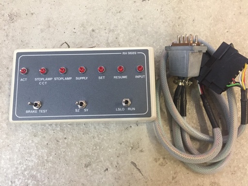 Régulateur de vitesse à boîte d'essai 