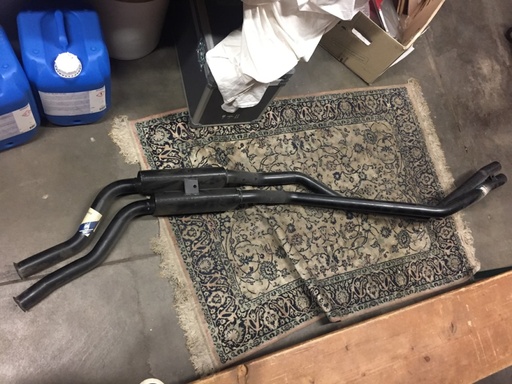 Ensemble complet de double silencieux arrière pour tous les modèles LWB, fabriqué en acier inoxydable