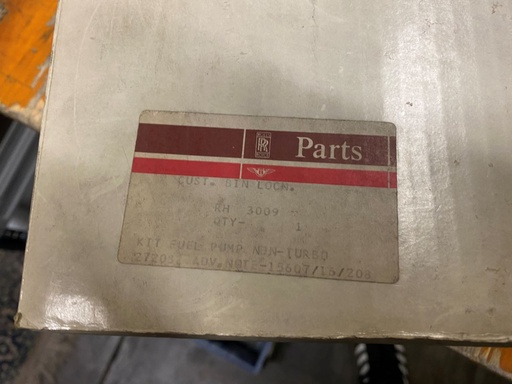 KIT DE RÉDUCTION DU BRUIT DE LA POMPE À CARBURANT NON TURBO