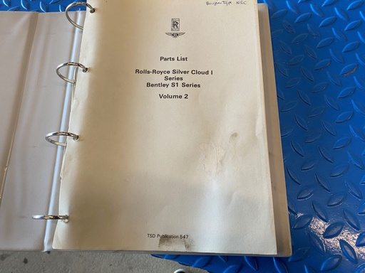 Livre liste des pièces