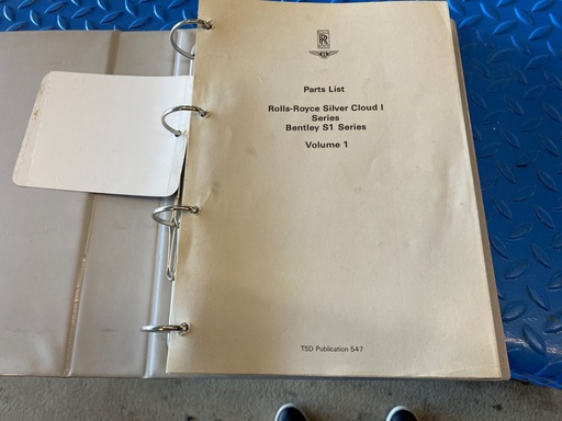 Livre Liste des pièces