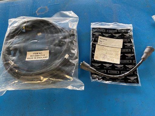 Ensemble de 9 fils d’allumages, avec fil de la bobine d’allumage au distributeur 