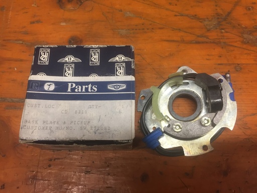 Plaque de base principale d'allumage à l'intérieur du distributeur