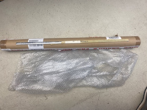 Baguette chromée porte d'entrée gauche exterieur