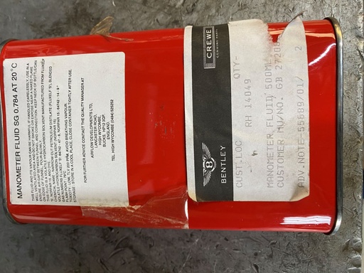 FLUIDE MANOMÈTRE 500ML