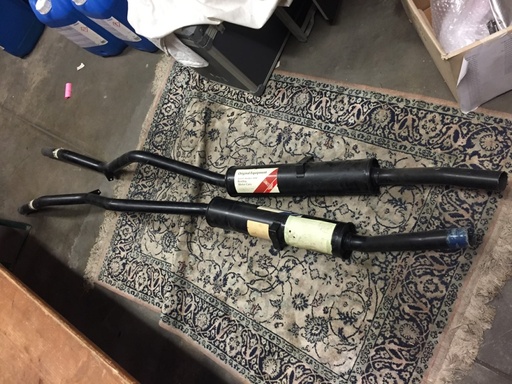 Ligne d'échappement et silencieux