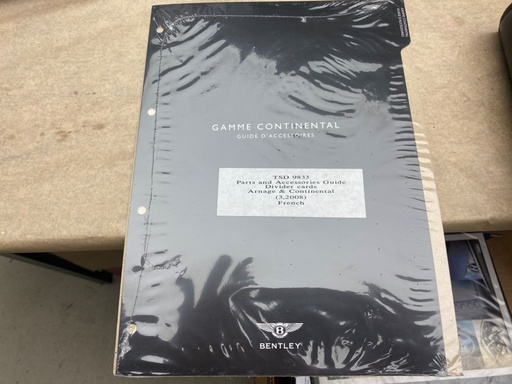 Guide accessoires Français TSD 9893