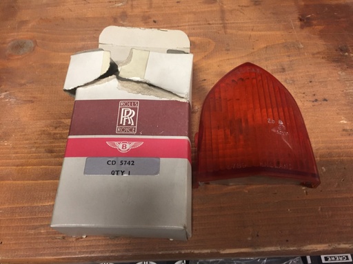  REAR FLASHER LAMP LENS (AMBER)
