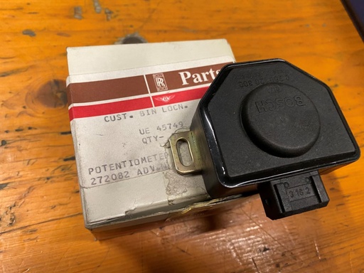 Potentiomètre d'accélérateur