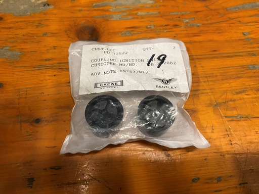 Accouplement en plastique derrière le plateau d'allumage boîte de commutation 