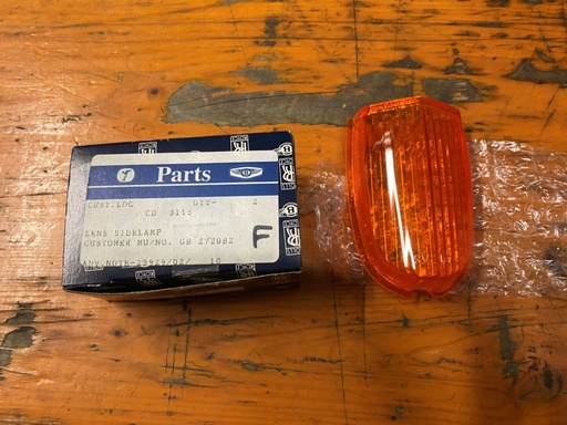 LENTILLE DE FEU AVANT orange VERRE DE FEU LATÉRAL AVANT 