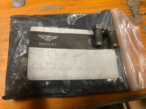 ÉCROU - CONDUITE DE FREIN mâle, 3/8 pouce 